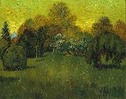 Vincent Van Gogh The Poets Garden USA oil painting artist